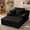 Black, variant on Leumius Oversized Chaise Lounge Chair Indoor,67'' Faux Fur Upholstered Boneless Sofa Bed,Deep Seat Sleeper Cloud Sofa with Cup Holders & 3 Pillows for Living Room, No Assembly Required,Black