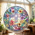 thumbnail image 1 of Acrylic Puzzle Suncatcher 83 Pieces Glowing Haven Sun Catchers Puzzle DIY SunCatchers Puzzles Window Hanging Home Garden Decor, 1 of 7