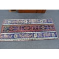 thumbnail image 3 of Patchwork Vintage Rug, Turkish Rug, 2.4x5.2 ft Small Rugs, Anatolian Rugs, Rugs For Gift, Blue Antique Rugs, Modern Bath Mat,, 3 of 10