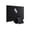Black, variant on Self-Adhesive 3D Wallpaper Roll Vertical Stripe Collision Proof Padded Wall Sticker for Living Room and Rental Home Decoration, 12x12 Inch