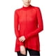 thumbnail image 1 of Suéter de punto de cuello alto Hi-Lo para mujer de Lucky Brand, rojo, pequeño Lucky Brand Tejer, 1 of 2
