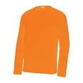 thumbnail image 1 of Gravity Threads Chandail à Manches Longues pour Jeunes à Évacuation de l'Humidité - Orange Néon - Moyen, 1 of 1