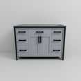 thumbnail image 5 of Lexora Home Ziva 48" Vanity Cabinet in Dark Gray, 5 of 6
