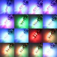 thumbnail image 3 of La COB universal del coche LED RGB enciende las bombillas con varios modos de funcionamiento coloridas del coche con el control remoto, 3 of 8