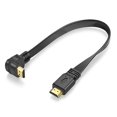 thumbnail image 1 of Urwoow Cable De Extensión Hdmi Macho A Macho Plano Y Delgado De Alta Velocidad Cable Convertidor Adaptador De Ángulo Recto De 270 Grados (1 Pie), 1 of 5