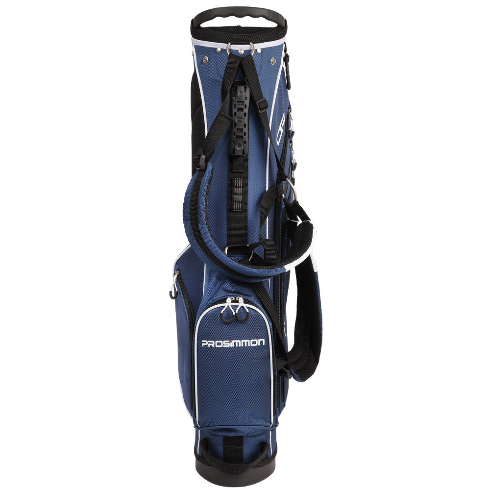 Prosimmon Golf DRK 7 In. Lightweight Golf Stand Bag with Dual Straps Blue/White - image 3 of 5