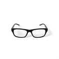 thumbnail image 4 of Walmart FM14086 Men's Rectangular Prescription Eyeglasses with Case, Black, 4 of 6