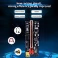 thumbnail image 4 of Maytalsory PCI-E 1x to 6x Exender Board USB Card Module Portable Mining Computer Motherboard Adapter Component Device Miner Red Slot+Red Wire 1Set, 4 of 6