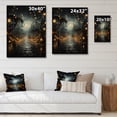 thumbnail image 4 of Designart "Sea of Lanterns Japanese Festival Celebration II" Cityscapes Print on Natural Pine Wood, 4 of 5
