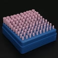 thumbnail image 3 of Abrasive Stone,100Pcs Grinding Head Pink Grinding Head Electric Grinding Set Dependable Performance, 3 of 10