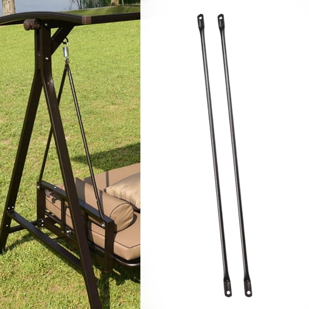 2 barras de repuesto para columpios de exterior, resistentes, para equipos de exterior de patio trasero. Longitud 112 cm