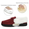 thumbnail image 6 of Mishansha Women Memory Foam Slippers Booties Winter Warm House Shoes, 6 of 7