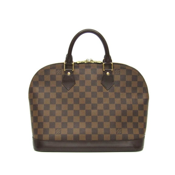 Pre-Owned Louis Vuitton Damier Alma N51131 Women's Handbag Ebene (Good)