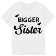 thumbnail image 3 of BOOMNY Toddler Girls T-Shirts Short Sleeve Casual Big Sister Letter Printed T Shirts Lightweight Loose Summer Shirt Tops Lovely Girl's Tees, 3 of 3