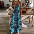 thumbnail image 3 of Animal Print Patterns Sleeveless Dress for Women Clothing Female Women's Summer Skirt, 3 of 7