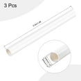 thumbnail image 2 of Unique Bargains 36mm ID x 40mm OD 0.5m White PVC Pipe Rigid Water Pipe Drain Pipe 3 Pack, 2 of 6