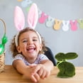 thumbnail image 3 of CHUANK 3/2/1pcs Easter Decorations Pastel Flocked Easter Bunny Decor Spring Table Centerpieces Indoor Decor Bunnies Decoration Set for Home Party, 3 of 3
