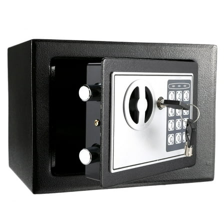 Yabuy Electronic Digital Keypad Lock Box All Steel for Home Office