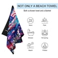 thumbnail image 2 of Independence Day Of The United States Flag Beach Towel, Microfiber Beach TowelsAbsorbent, Compact, Beach Blanket, Lightweight Towel for The Swimming, 2 of 7