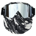 thumbnail image 2 of JilgTeok Adult Ski Goggles with Detachable Ski Mask to Block the Sun Windscreen Goggles, 2 of 2
