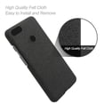 thumbnail image 2 of Phone Shell Cloth Leather Case Pattern Leather Case Anti Drop Protective Cover Suitable for Pixel 3(Black), 2 of 6