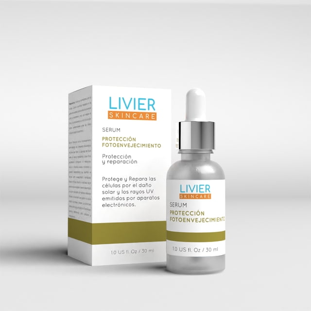 Serum Protección Fotoenvejecimiento LIVIER SKINCARE.