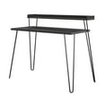 thumbnail image 4 of Ameriwood Home Haven Retro Computer Desk with Riser, Olive Green with Gold Legs, 4 of 9