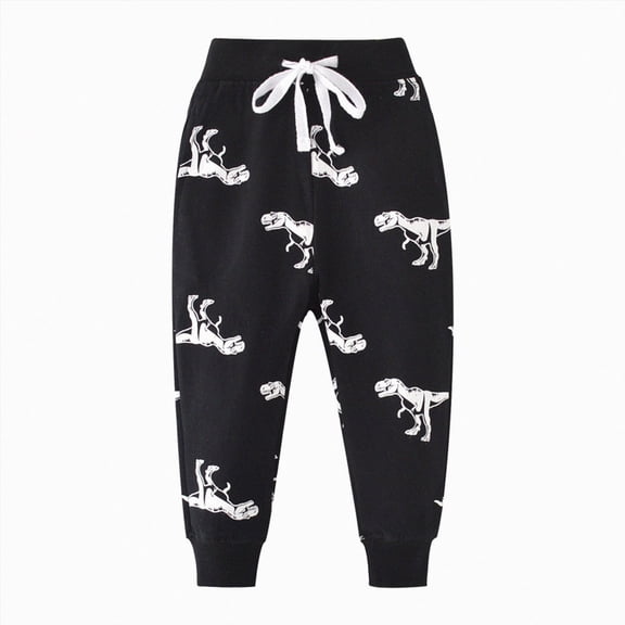 Hessimy Boys Cargo Sweatpants Thin Straight Leg Drawstring Elastic Waist Joggers Athletic Pants with 4 Pockets 6-12 Months 12-24 Months 2T 3T 4T 5T 6T 7T 8T 9T Children(Black,7 Years)