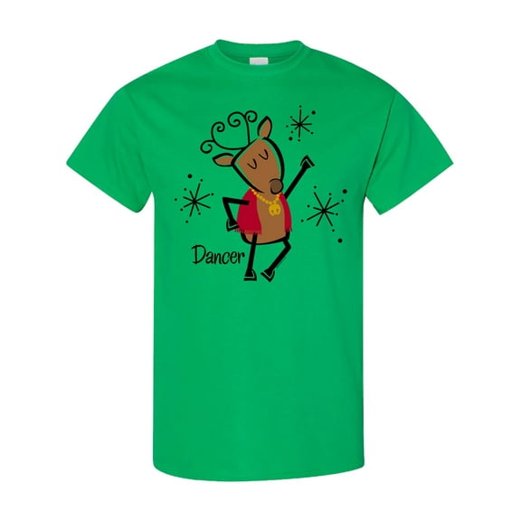 Inktastic Dancer Reindeer T-Shirt
