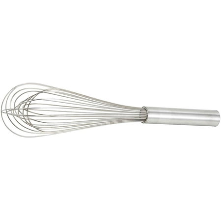 10 Inch French Whip - Stainless Steel Piano Wire Whip, 10-Inch Winco - 10 inches