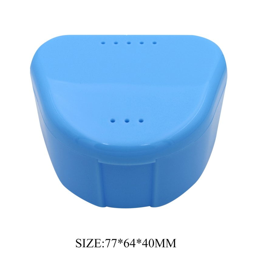 Dental Retainer Case Dental Brace False Teeth Storage Case Box