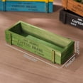 thumbnail image 3 of Rectangular Wooden Planter Succulent Box Vintage Combination Flower Pot, 3 of 8
