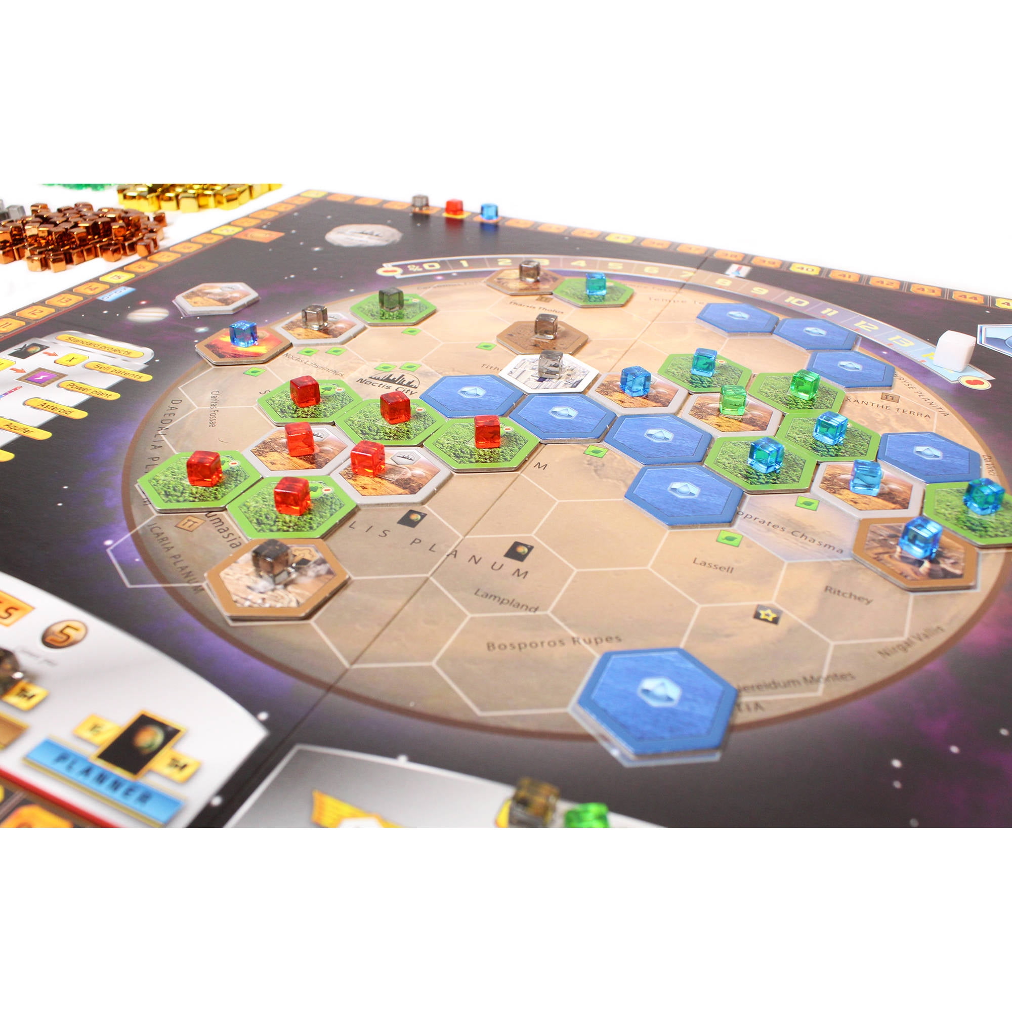 Stronghold Games , Terraforming Mars , Board Game , Ages 14+ , 1-5 Players  , 90 - 120 Minute Playing Time : : Jeux et Jouets