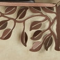 thumbnail image 4 of Verdin Leaves Indoor Outdoor Steel 24 Inch Wall Shelf by JasonW Studios(R) Antique Copper, 4 of 4