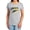 Athletic Heather, variant on Superman Fly by Women's T Shirt, Hot Pink, Large