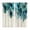 Teal Turquoise, variant on Teal Feather Kitchen Curtains 72 Inch Length, Farmhouse Feather Art Teal Ombre Grommet Top Bedroom Living Room Curtains, Light Filtering Cafe Curtain Drapes 2 Panels Set 104''x72''