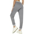 thumbnail image 3 of Fesfesfes Women Pants Sweatpants Casual Jogging Pants with Drawstring Pockets Soft Sport Pants On Sale, 3 of 7
