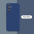 thumbnail image 2 of Funda de silicona para Samsung Galaxy A54 5G, protector de silicona, color azul oscuro, 2 of 5