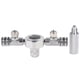 thumbnail image 1 of BRILLAR Multi Ways Distributor Aquarium Regulator CO2 Splitter Valve Fish Tank(2 Ways), 1 of 5