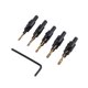 thumbnail image 1 of High quality Round handle titanium plated pilot drill countersunk drill 6-piece, 1 of 1