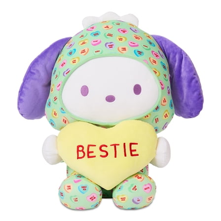 Extra Large 20" Sanrio Pochacco™ Plush in Sweethearts Candy Onesie