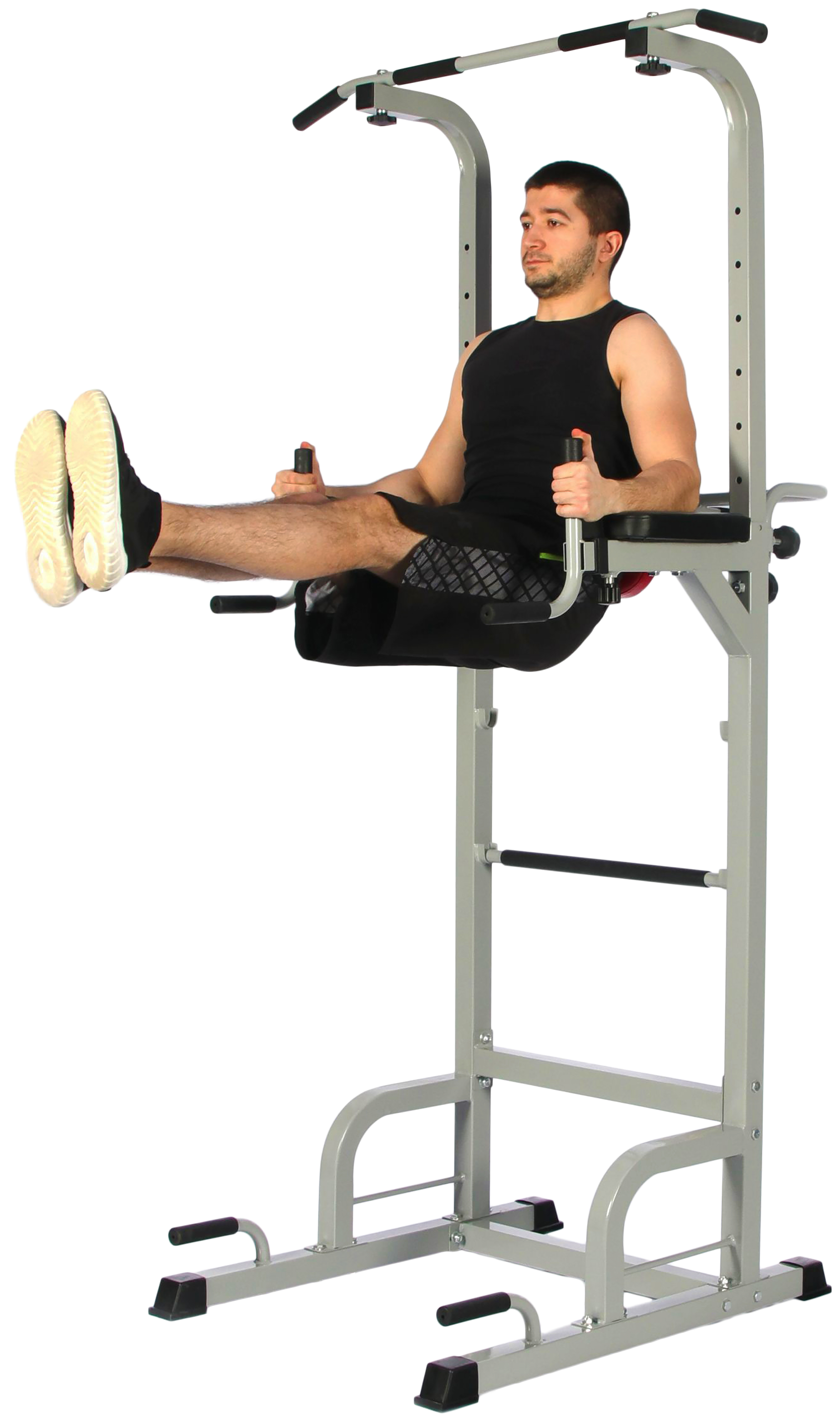 Everyday Essentials Power Tower with Push-up, Pull-up and Workout Dip Station for Home Gym Strength Training - image 3 of 6