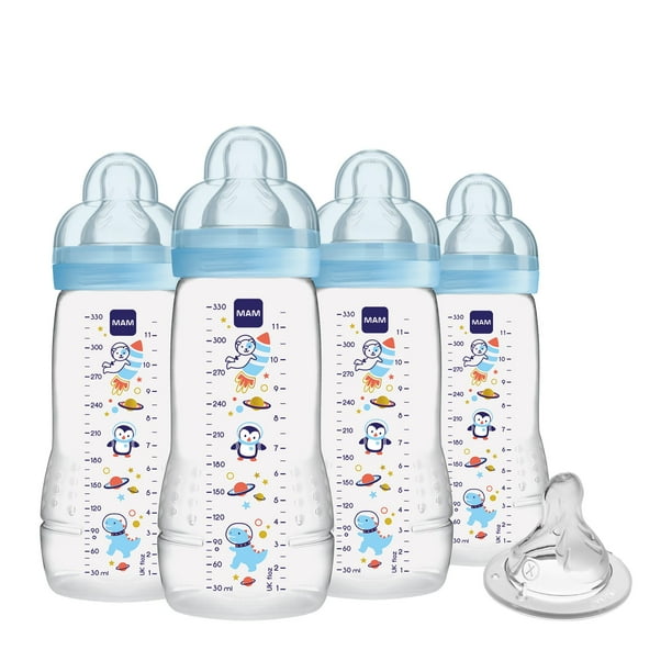 Biberones MAM Easy Active de 330 ml con tetina adicional durante más de 4 meses