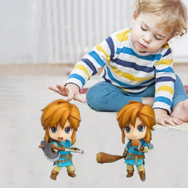 Juguete de personaje de anime de 10 cm The Legend of Zelda Link Colección de figuras de acción Muñecas