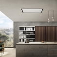 thumbnail image 3 of Elica Eil640 Illusion 600 Cfm 40" Wide Panel Ready Ceiling Range Hood - White, 3 of 7