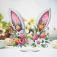 thumbnail image 4 of 5D DIY Art Decoraciones Mesa Kit Adornos Pascua Forma Especial Lindo Acrílico para Escritorio Oficina en El, 4 of 9