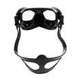 thumbnail image 3 of De Natación Para Adultos Unisex Dispositivo De Buceo Gafas Antiniebla Y Tubo Templado De Snorkel - 2 Colores Negro Soledad Gafas de buceo, 3 of 7