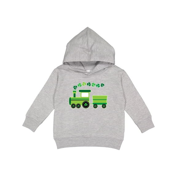 Inktastic St Patricks Irish Shamrock Train Toddler Hoodie