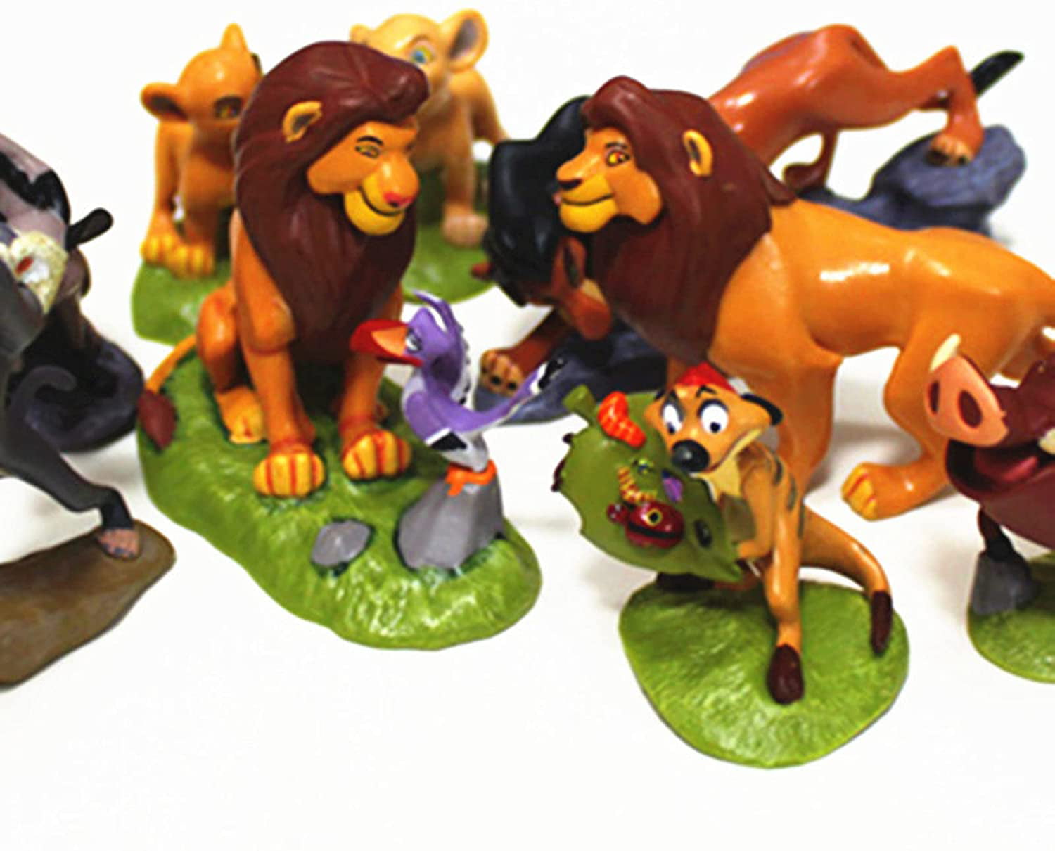9pcs Disney Movie The Lion King Simba Cake Toppers Figure Doll Kids Boy Girl Toy 