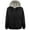 Black, variant on Victory Outfitters Ladies' Fleece Zip Up Hoodie with Soft Berber Lining - EGP - 1X